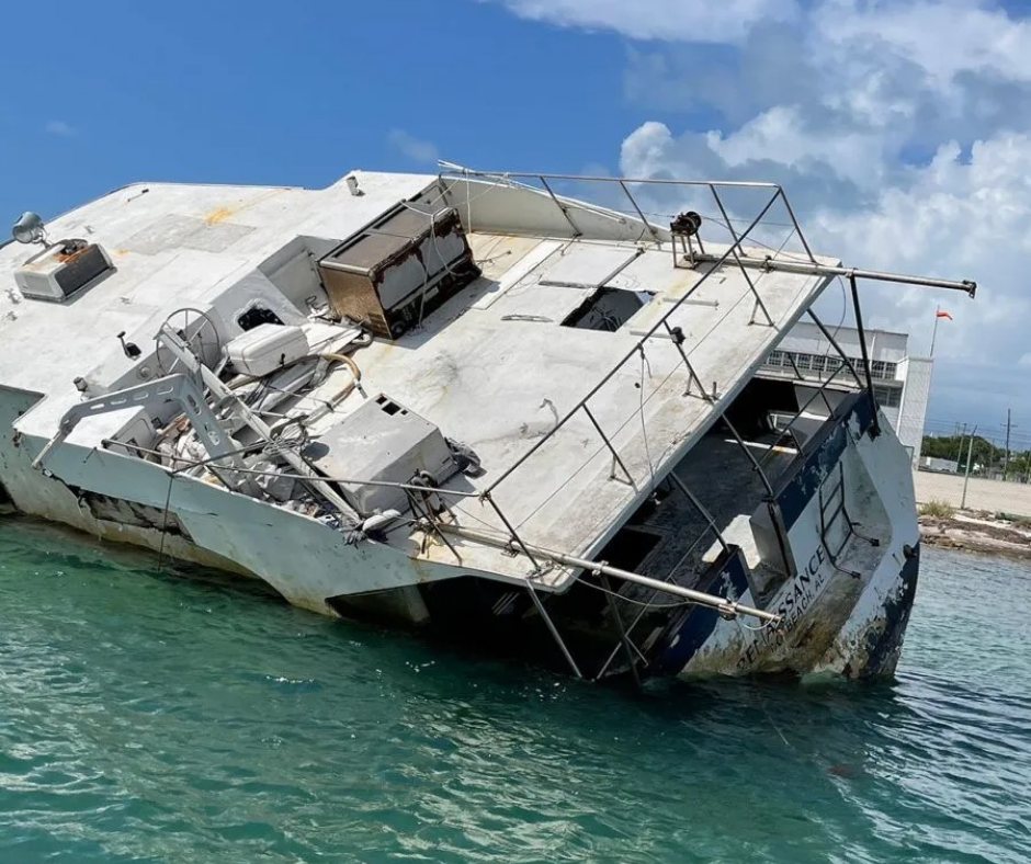 Professional boat salvage team Leon County Florida